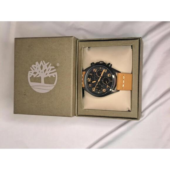 Timberland Campton 46mm Men\'s Watch 13910JSBU/02 - NOS Box Set - New Battery